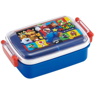 スケーター 抗菌 ふわっと 弁当箱 450ml マリオ FC231PB-RBF3ANAG-イメージ1