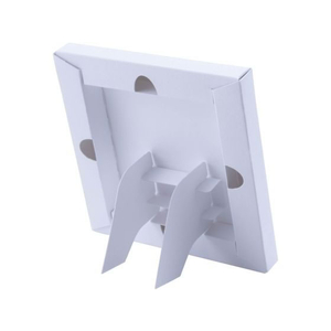 ナカバヤシ 紙製組み立てキャンバス 130×130mm 2枚セット ホワイト FC990RJ-PAC-1313-2PWH-イメージ2