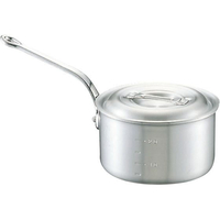 中尾アルミ製作所 キング アルミ 深型 片手鍋(目盛付) 24cm FC122KY-0092700