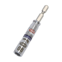 ＴＯＮＥ 電動ドリル用コンパクトソケット　対辺寸法８ｍｍ 2BN-08C