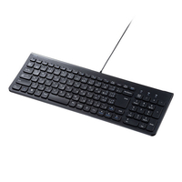 サンワサプライ USB Type-Cスリムキーボード ブラック SKB-SL31CBK