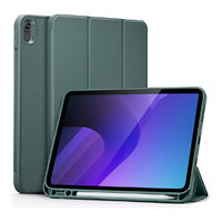 ESR iPad 10．9インチ(第10世代)用ペンシルホルダー付き Smart Folio Case [三つ折りスタンド] REBOUND フォレストグリーン ES24811
