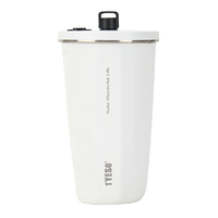 KOTANI金属工業 ストロータンブラー 600ml TYESO スノーホワイト KT01-060-SWH