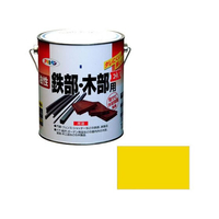 アサヒペン 油性鉄部木部用EX 1.6L 黄色 FC481NS