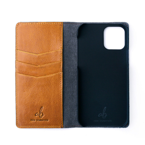 ABBI SIGNATURE iPhone 13 Pro用レザーケース PIERROT LUX タン ABS21811I13PTN-イメージ5