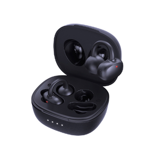 cheero Wireless Open Earphones Smart Pro ブラック CHE-647-BK-イメージ1