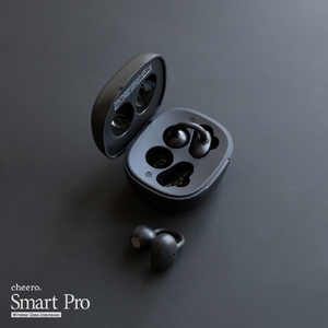 cheero Wireless Open Earphones Smart Pro ブラック CHE-647-BK-イメージ9