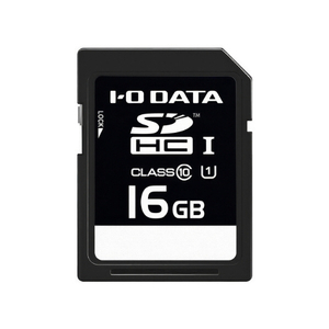 I・Oデータ UHS-I UHS スピードクラス1対応 SDカード 16GB SDU1-16G/NC-イメージ1