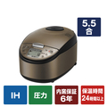 日立 圧力IH炊飯ジャー(5．5合炊き) ブラウンメタリック RZ-G10EM-T