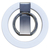 GAACAL iPhone 14/13/12シリーズ専用 MAGSAFE対応 マグネット式落下防止リング付きスタンド ホワイト Z00286W-イメージ1