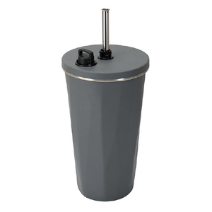 TYESO ストロータンブラー 600ml ダークグレー KT01-060-DGY-イメージ2