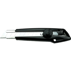 NT カッターナイフ 再生樹脂 BL刃3枚付 黒 eL-500 F872531-33128-イメージ1