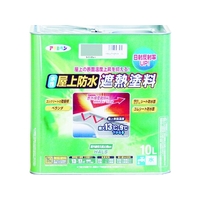 アサヒペン 水性屋上防水遮熱塗料10L ライトグレー FC764HD-4450230