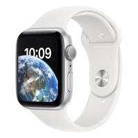 Apple MNK23JA Apple Watch SE(GPSモデル)- 44mm シルバーアルミニウム 