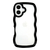 ユニケース iPhone 16用Wavy Case black UNI-CSIP24M-5WCBK-イメージ1
