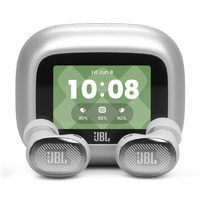 JBL ハイブリッドノイズキャンセリング完全ワイヤレスイヤホン シルバー JBLLIVEBUDS4SIL