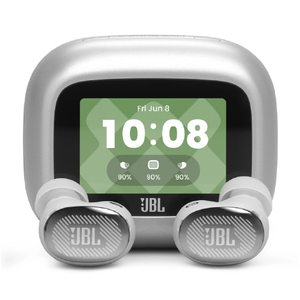 JBL ハイブリッドノイズキャンセリング完全ワイヤレスイヤホン シルバー JBLLIVEBUDS4SIL-イメージ1