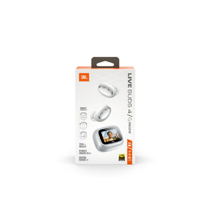 JBL ハイブリッドノイズキャンセリング完全ワイヤレスイヤホン シルバー JBLLIVEBUDS4SIL-イメージ12