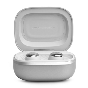 JBL ハイブリッドノイズキャンセリング完全ワイヤレスイヤホン シルバー JBLLIVEBUDS4SIL-イメージ4