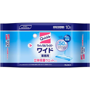 KAO クイックルワイパーワイド 立体吸着ウェットシート 業務用 30枚 F081700-イメージ2