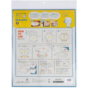 ナカバヤシ 紙製組み立てキャンバス 210×210mm 2枚セット ホワイト FC991RJ-PAC-2121-2PWH-イメージ4
