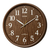 リズム 電波掛時計 CITIZEN 茶色 8MY569-006-イメージ1