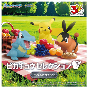 タカラトミー ポケットモンスター ポケモン30周年記念 モンコレピカチュウセレクション たべるピカチュウ ピカチュウ ﾎﾟｹﾓﾝ30THﾓﾝｺﾚﾀﾍﾞﾙﾋﾟｶﾁﾕｳ-イメージ6