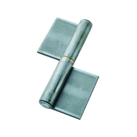 トラスコ中山 TRUSCO スチール製特厚溶接旗蝶番 左用 全長153mm (2個入) FC488EW-2335972