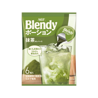 味の素ＡＧＦ ブレンディ ポーション 抹茶オレベース 6個 FCG621Y