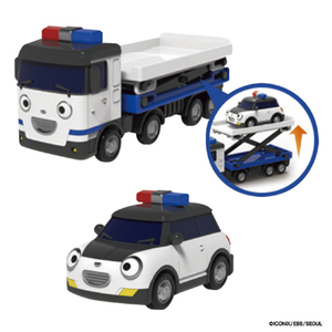 バンダイ ちびっこバス タヨ おともだちミニカーダブルセット-ポール&リズ- ダブルセット-ポール＆リズ ﾀﾖﾐﾆｶ-ﾀﾞﾌﾞﾙｾﾂﾄﾎﾟ-ﾙﾘｽﾞ-イメージ1
