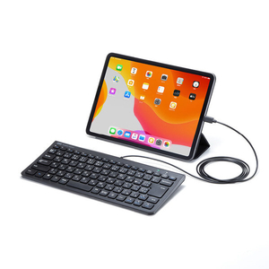 サンワサプライ USB Type-Cスリムキーボード ブラック SKB-SL32CBK-イメージ2
