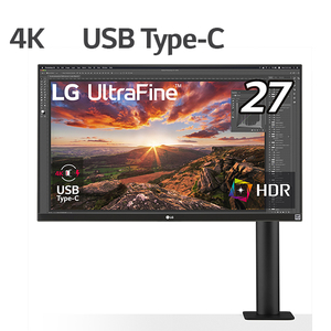 LGエレクトロニクス(LG) 27UN880-B LG UltraFine Display Ergo 27型 4K