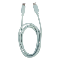 イツワ商事 MFIライトニング-TYPE-C 充電通信ケーブル(1m) ブルー MCLD2303BL