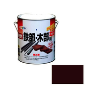 アサヒペン 油性鉄部木部用EX 1.6L こげ茶 FC482NS