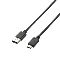 エレコム USB2．0ケーブル(A-TypeC) 1．5m ブラック U2C-AC15BK