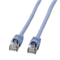 サンワサプライ STPエンハンスドカテゴリ5単線ケーブル（7m） ライトブルー KB-STP-07LBN