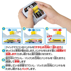 タカラトミー キミが運転!クイックマスコン 923形 ドクターイエローT5編成 (Y)イエロー Pﾚ-ﾙｸｲﾂｸﾏｽｺﾝﾄﾞｸﾀ-ｲｴﾛ-T5-イメージ4