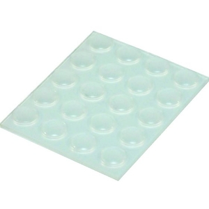 光 ウレタンクッション8丸 透明 (20個入) FC749FR-3815510-イメージ2