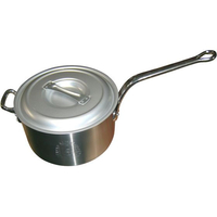 中尾アルミ製作所 キング アルミ 深型 片手鍋(目盛付) 30cm FC124KY-0092900