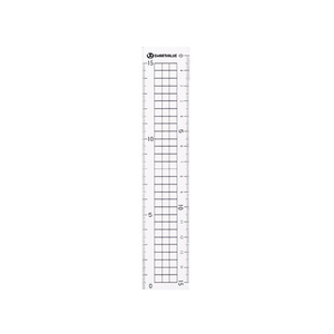 スマートバリュー 再生PET直定規 15cm FC29291-B331J-イメージ1