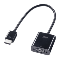 サンワサプライ HDMI-VGA変換アダプタ(HDMI Aオス-VGAメス) ADHD24VGA
