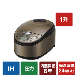 日立 圧力IHジャー炊飯器 10合 RZ-G18EM T ブラウンメタリック 圧力IH RZ-G18EM ： 炊飯器 ： 日立の家電品