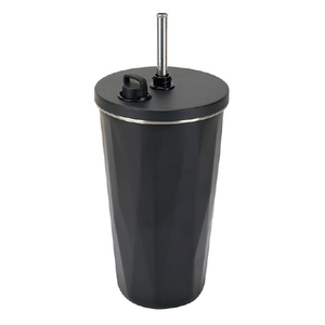 TYESO ストロータンブラー 600ml ミッドナイトブラック KT01-060-MBK-イメージ2