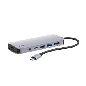 ベルキン Connect USB-C 7-in-1 マルチポートハブ AVC009FQSGYV2-イメージ1