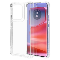ラスタバナナ motorola edge 50 pro用耐衝撃吸収型 ハイブリッドケース TPU×PC クリア 8330MOE50PHPSCL