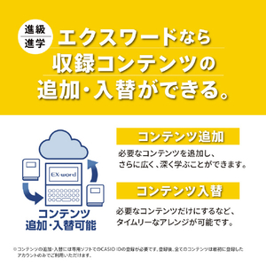 カシオ 電子辞書 180コンテンツ収録中学生モデル EX-word ホワイト XD-SA2900-イメージ10