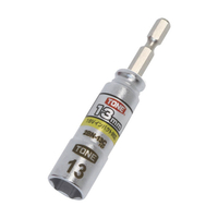 ＴＯＮＥ 電動ドリル用コンパクトソケット　対辺寸法１３ｍｍ 2BN-13C