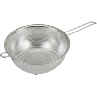 リバティーコーポレーション ステンレス製 パンチストレーナー 21cm 足付 FCE349W-LD-396