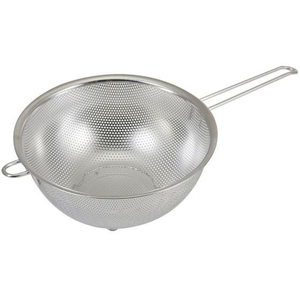 リバティーコーポレーション ステンレス製 パンチストレーナー 21cm 足付 FCE349W-LD-396-イメージ1
