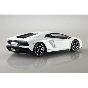 アオシマ 1/32 楽プラ スナップキット No．7-PW ランボルギーニ アヴェンタドールS(パールホワイト) Aﾗｸﾌﾟﾗ07PWｱｳﾞｴﾝﾀﾄﾞ-ﾙPﾎﾜｲﾄ-イメージ2